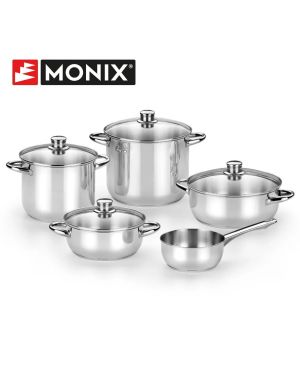 Batterie de cuisine Optima 9 pièces