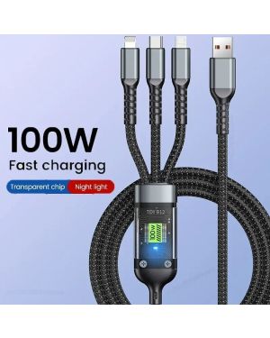 3-in-1-Ladekabel - Praktisch und vielseitig für alle Ihre Geräte