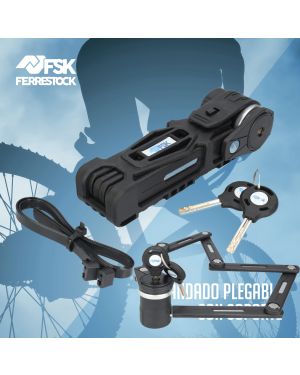 Faltbares Vorhängeschloss Fahrradschloss