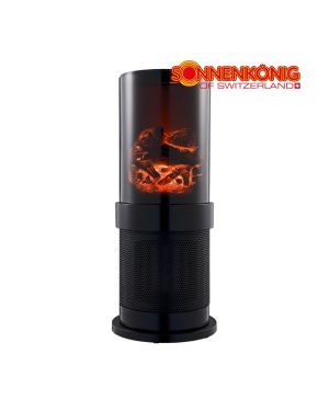 ECOMERO - Cheminée électrique céramique élégante