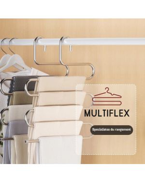 Cintres MultiFlex™ – Optimisez votre espace avec style !