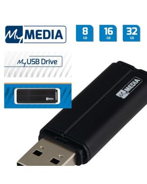 MYMEDIA USB-Laufwerk 8, 16 oder 32 GB (1 Gekauft + 1 Gratis)