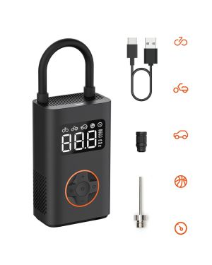 Compresseur à Air Électrique Portable 3 en 1