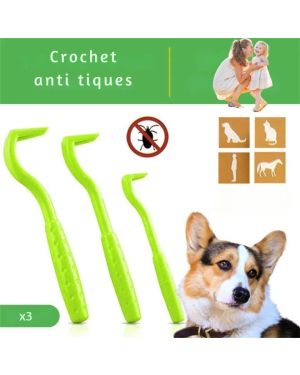 Crochets Anti-Tiques – Set de 3