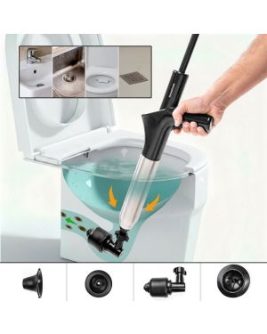 5-in-1 Hochdruck-Druckluft-Rohrreiniger