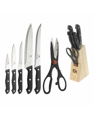 Ensemble de Couteaux de Cuisine avec Support