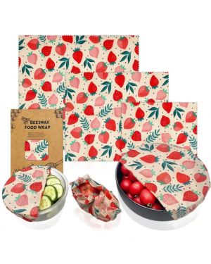 Wiederverwendbare Lebensmittelverpackungen aus Bienenwachs