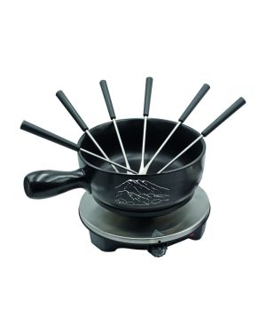 Käsefondue-Set auf Platte