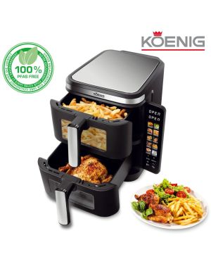 Koenig Air Fryer 11 L Doppelt gestapelte Körbe