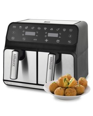 Friteuse Air Fryer Double Tiroirs 8L AIRMAXX