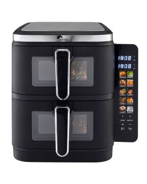 Friteuse Air Fryer 11 L double Paniers empilés Ohmex