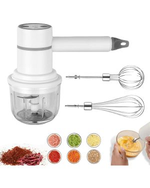 Kabelloser 2-in-1-Zerkleinerer und Mixer