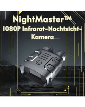 NightMaster™ - Infrarot-Nachtsichtkamera 1080P