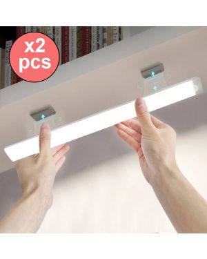 2er-Set Kabellose LED-Lampen mit...