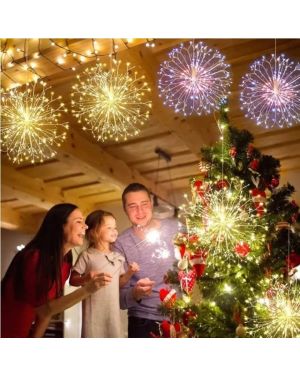 2er-Set LED-Girlanden Feuerwerk Löwenzahn Weihnachten / 20cm