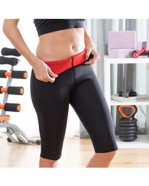 Schlankmachende Sportleggings mit Sauna-Effekt