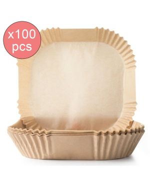 Lot de 100 Papiers pour Air Fryer et Four