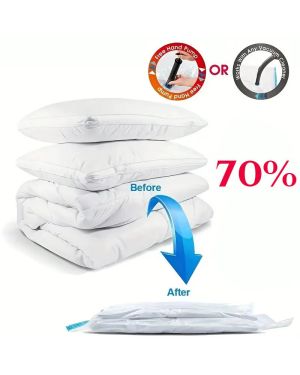 Set mit 12 Vakuum-Aufbewahrungsbeuteln 40 x 60 cm