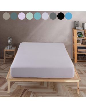 2er-Set Spannbettlaken aus Baumwolle