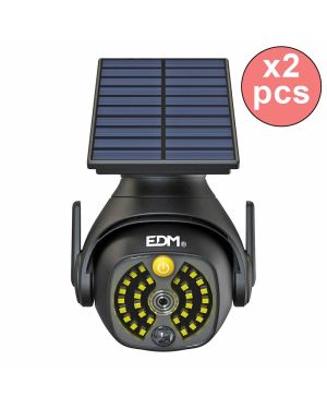 Set mit 2 Attrappen-Überwachungskameras