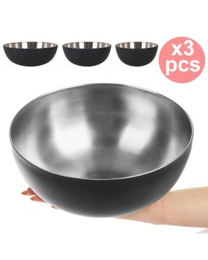 Lot de 3 Saladiers Ø 29/24/19 cm