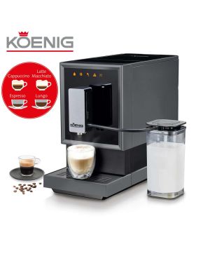 Machine à Café Automatique Koenig Finessa Black Cube Milk Plus