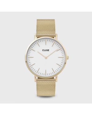 Montre Cluse La Bohème Mesh Gold White/Gold