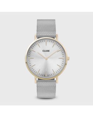 Montre Cluse La Bohème Mesh Gold Silver/Silver