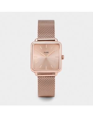 Montre Cluse La Tétragone Mesh Full Rose Gold CL60013