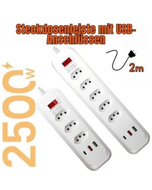 Steckdosenleiste mit...