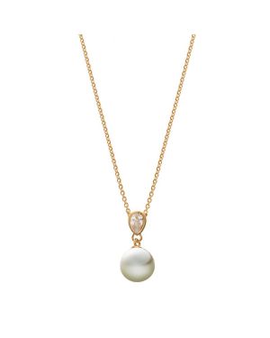 Halskette Olyssa Essence Pearl | Gelbgold 9k, Süsswasserkulturperle | CPE800345