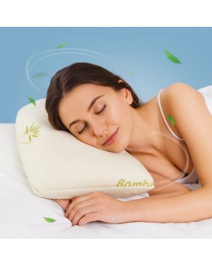 Ultra-bequemes 70 x 40 cm großes Bambuskissen