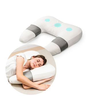 Ultrakomfortables U-förmiges Kopfkissen