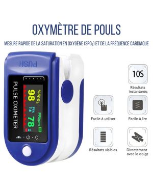 Oxymètre de Pouls Portable – Votre Santé en Toute Simplicité