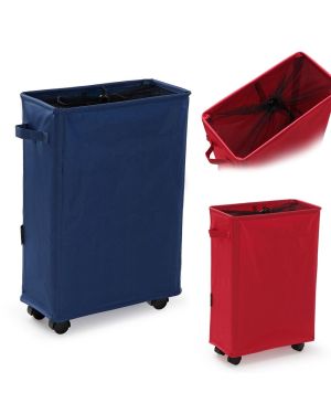 Wäschekorb auf Rollen