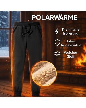Jogginghose Winter Fleece mit Taschen