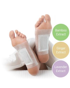Detox-Fußpflaster - Bamboo, Lavender oder Ginger 10 Stück