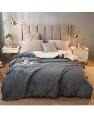 Plaid Douceur Hiver – Ultrawarme doppelseitige Decke 120 × 200 cm