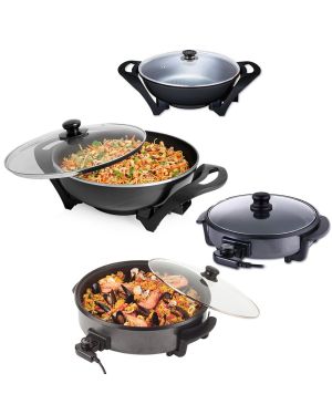 Poêle et Wok électrique