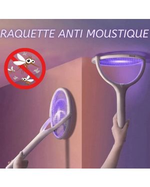 Raquette Électrique Anti-Moustique