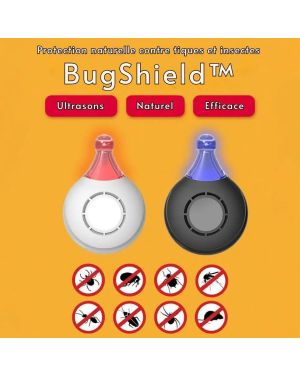 BugShield™ - Répulsif anti tiques à ultrasons pour animaux