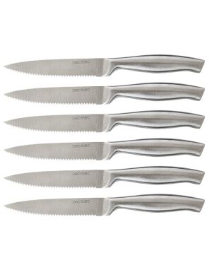 Set mit 6 gezackten Fleischmessern