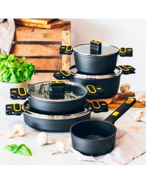 Daily Pro Kochgeschirrset für alle Herdarten, einschließlich Induktion