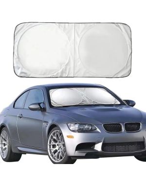 2er-Pack SolarGuard™ Faltbare Auto-Sonnenblende 150x70 cm