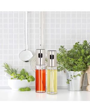 Lot de 2 Bouteilles Spray à Huile et Vinaigre