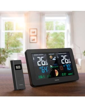 Station météo premium avec écran couleur LED