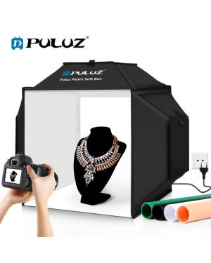Fotostudio mit LED-Beleuchtung Puluz