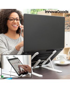 Zusammenklappbarer und verstellbarer Laptop-Ständer