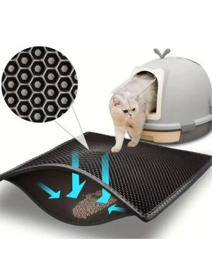 Vorleger für Katzenstreu - Doppellagig