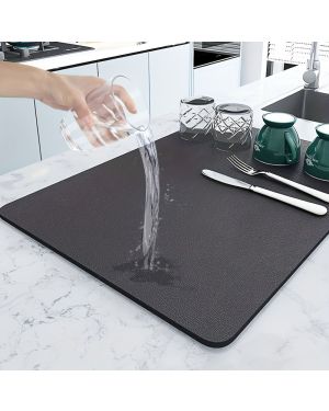 Tapis égouttoir vaisselle super absorbant Design